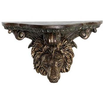 Leeuw Etagère Doré DKD Home Decor (36,5 x 16,5 x 21 cm)