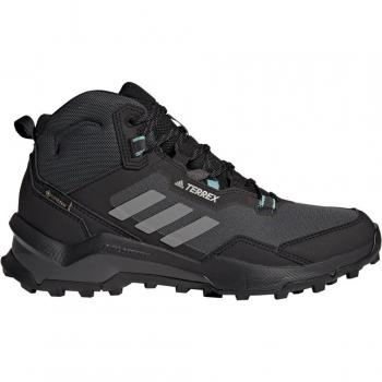Adidas Terrex AX4 Mid Gore‑Tex Femme – Couleur Mixte (Noir, Gris et Bleu)