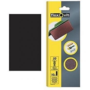 Flexovit 1/2 Fine Sanding Sheets for Orbital Sanders 120 Grit (Pack 10)