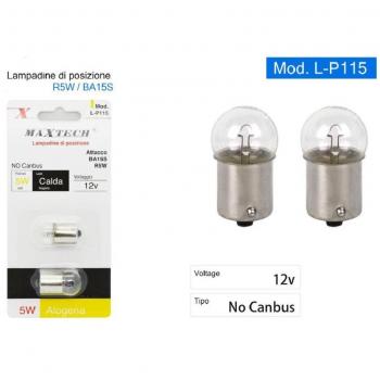 Lámpara de Posición Maxtech 12V R5W Calor Suave