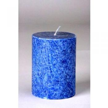 Kerzerman Small Pillar Candle Blue