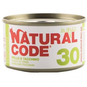 Natural Code 30 Pollo e Tacchino in Soft Jelly