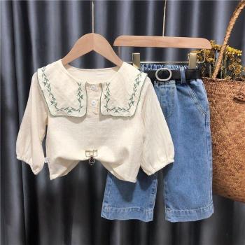 3 Piece Toddler Girls Clothes Set