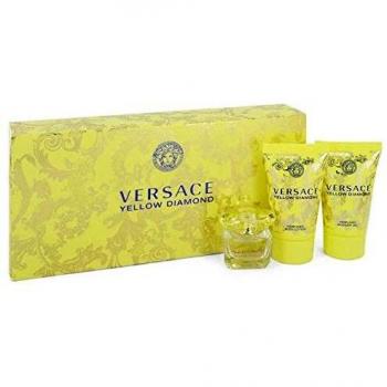 Versace Yellow Diamond Eau de Toilette Gift Set 3.4 Oz