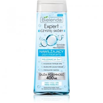 Bielenda Expert Pure Skin Moisturizing Reinigungswasser mit Mikroschichten 3in1 400 ml