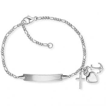 Herzengel Armband »Glaube, Liebe & Hoffnung, HEB-ID-FLH«