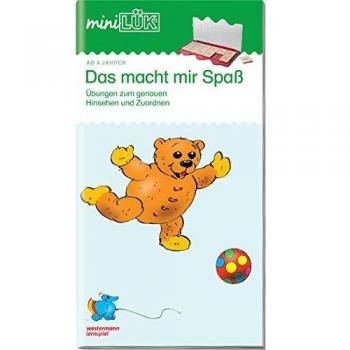 Heinz Vogel Minilük: Das Macht Mir Spaß: Übungen Zum Genauen Sehen Und Zuordnen Für Kindergartenkinder: Übungen Zum Genauen Sehen Und Zuordnen. Für Alle Kinder Im Kindergartenalter