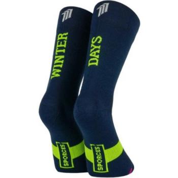 Chaussettes Sporcks Automne Jours Bleu Marine Vert Taille S