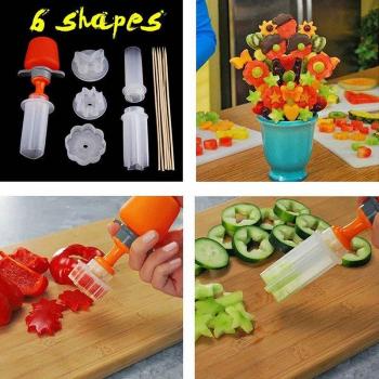 Durable Food Decor Cutter Set for DIY Cake and Fruit Shaping