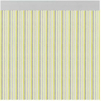 Cortina Acudam Brescia Puertas Amarillo Exterior PVC Aluminio 90 x 210 cm