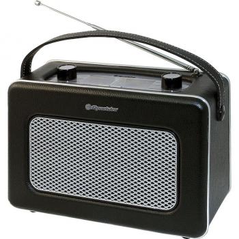 Roadstar TRA‑1958 BK Retro Radio Old Style – Stromnetz & Batterieoption