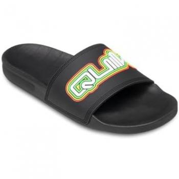 Quiksilver Ciabatte Rivi Wordmark II Black/Rasta EU 40