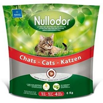 Litière pour Chat Nullodor Silice 6 kg