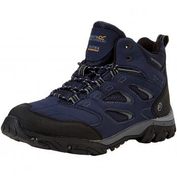 Regatta Holcombe IEP Mid Waterproof Isotex Hiking Boots (Navy/Granite, UK 7)