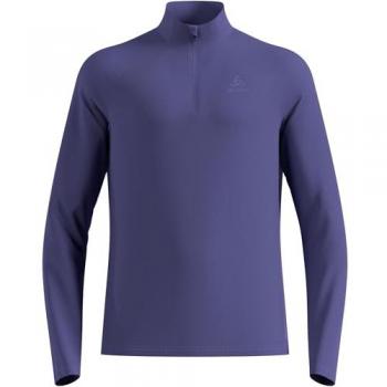 Odlo Pile con Mezza Cerniera Essential Ceramiwarm Skipper Blue L