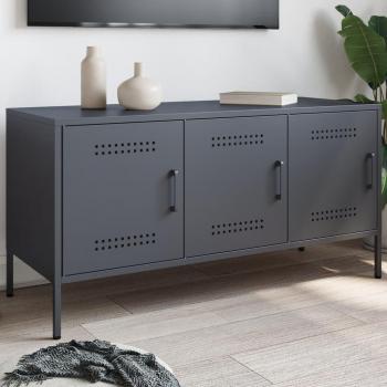 Buffet TV anthracite 100,5x39x50,5 cm