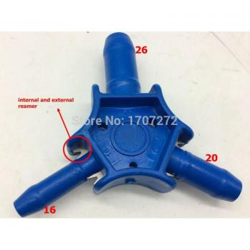 Herramienta de fontanería, escariador 16mm/20mm/26mm y calibrador PEX-al-PEX