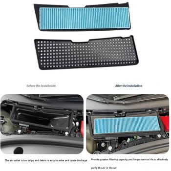 Rejilla de Ventilación Filtro Externo Tesla Model 3