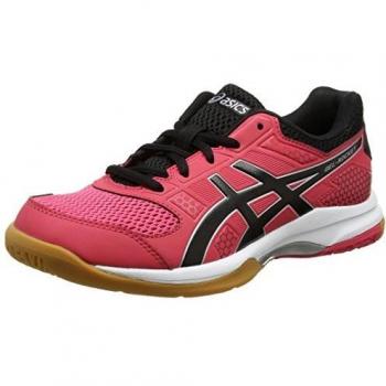 ASICS Gel-Rocket 8, Sneakers Multisport Femme, Multicolore (Rouge Red/Black/White), 42.5 EU