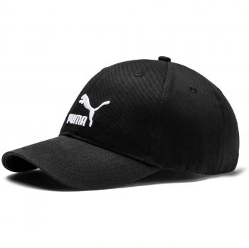 PUMA Men's BB Cap with Logo, Black, One Size