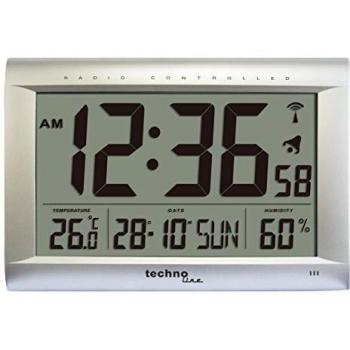 Technoline WS 8009 XXL-Funk-Wanduhr, 407 x 270 x 43 mm