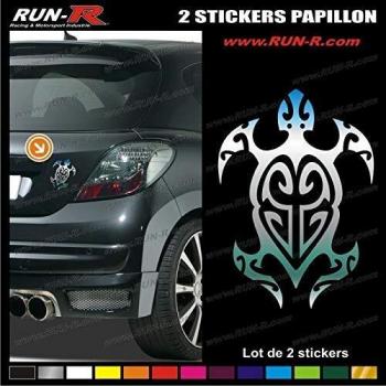 Sticker 13 cm Tortue Tribal