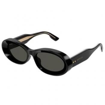 Gucci GG1527S 001 Plastica Misura M Ovali / Ellittici Nero Adrialenti