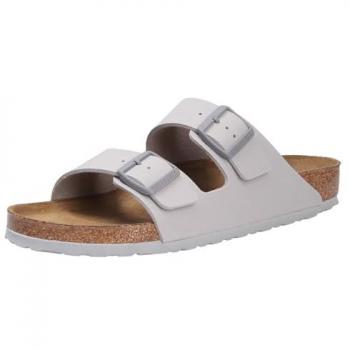 Birkenstock Arizona BS Slides, Gray, Size: 8 US
