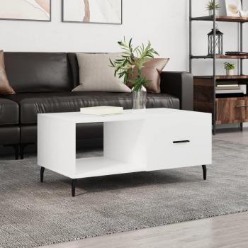 VidaXL Rectangular White Coffee Table 90x50x40 cm
