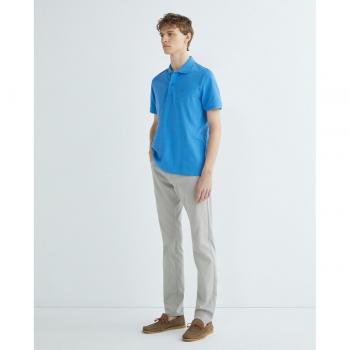 Pierre Cardin Tapered Fit Chino im 5-Pocket-Design Modell 'LYON' in Beige, Größe 38/34