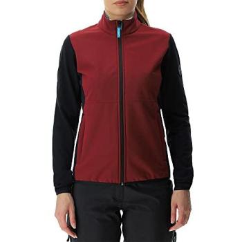 Uyn Spire Women's Softshell Zip Hoodie – Red/Black, Large