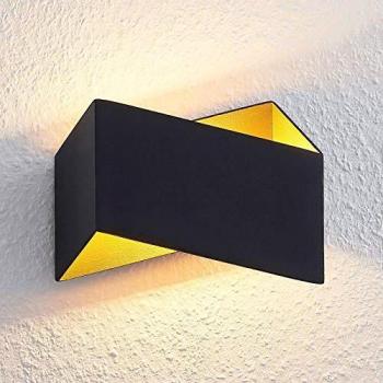 Applique Assona 1 luce dimmerabile nero