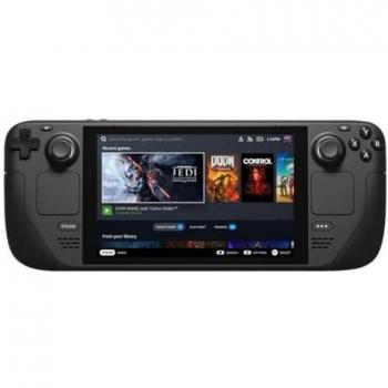 Valve Steam Deck OLED 512GB, tragbare Konsole, Schwarz