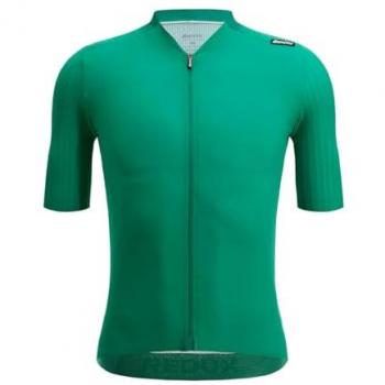 Maglia Santini Redux Speed Manica Corta Verde Acqua Sleek Fit L