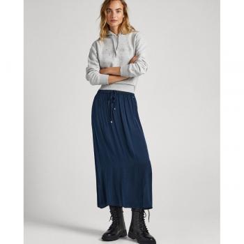 Faldita midi fluida Pepe Jeans Azul