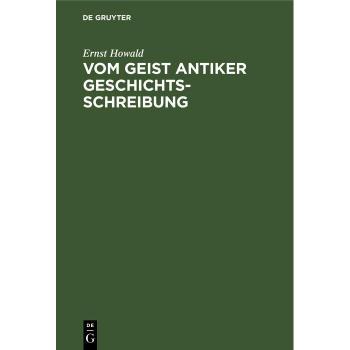 Vitalsource Technologies, Inc. Vom Geist antiker Geschichtsschreibung