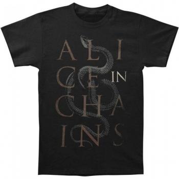 T-shirt con serpente Alice In Chains