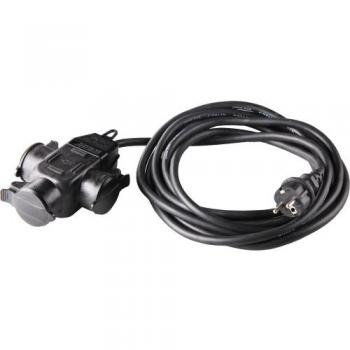 Vetec 3-voudig hangcontactblok met 25 meter snoer H07RN-F 3x2,5 mm²