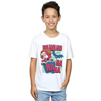 Children’s Batman & Joker HaHaHo Ho Shirt – White, 12‑13 years