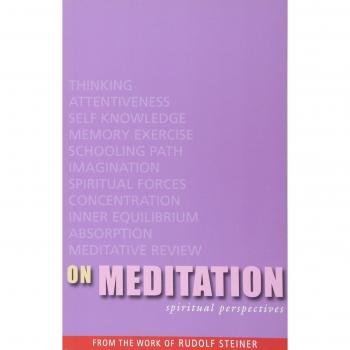 On Meditation, Rudolf Steiner,  Paperback