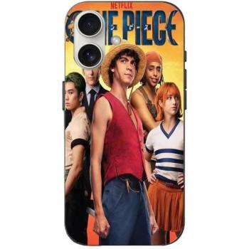 Soft Black OnePiece iPhone 16 Plus All‑Gender Case