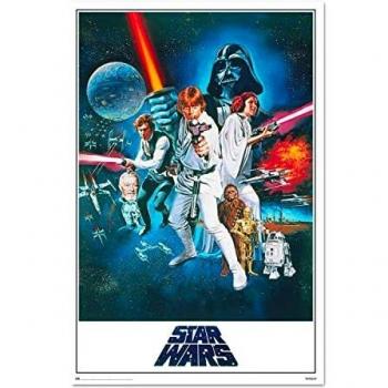 Póster Star Wars La Guerra de las Galaxias