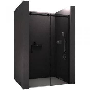 Paroi de douche moderne en niche avec verre de sécurité ESG