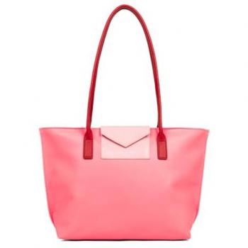 Sac cabas épaule zippé Maya Lancaster 517-29 rose foncé