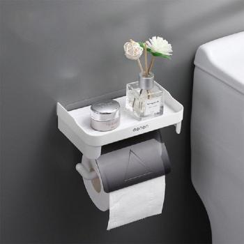 Toilet Paper Dispenser with Phone Holder