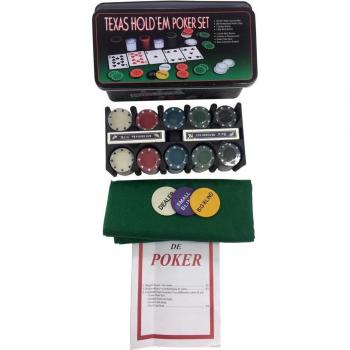 Ensemble de jeu de poker Texas Hold'em