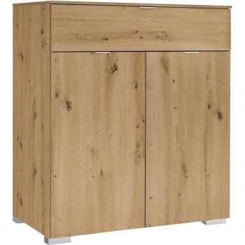 STAUD Kommode Includo, 80x96x40 cm, Artisan Eiche