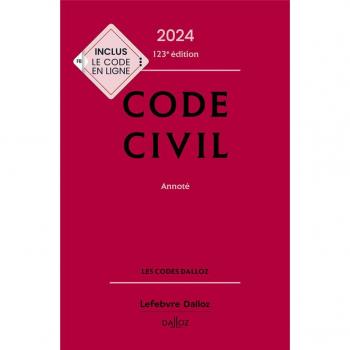 Code civil annoté (édition 2024)