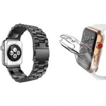 Brazalete de Acero Inoxidable “Lux” + Caja Protectora 360° + Herramienta