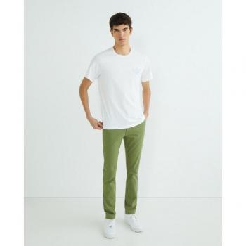 Pantaloni Dockers Chino 360 Skinny Khaki Verde Loden 36